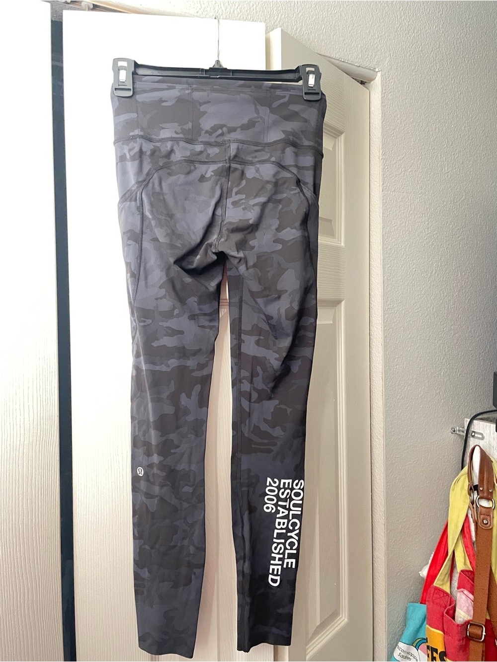 lululemon athletica Black Camo Leggings